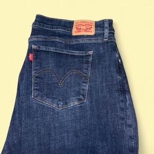 Levi's Dark Blue Denim Jeans
